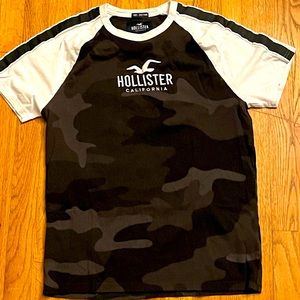 Black and White Hollister Shirt